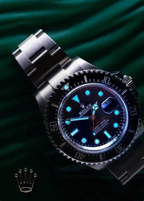 rolex lume weak